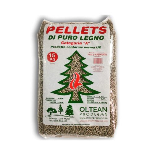 Peleti Premium Fag si Rasinoase, Certificat FSC, 15kg