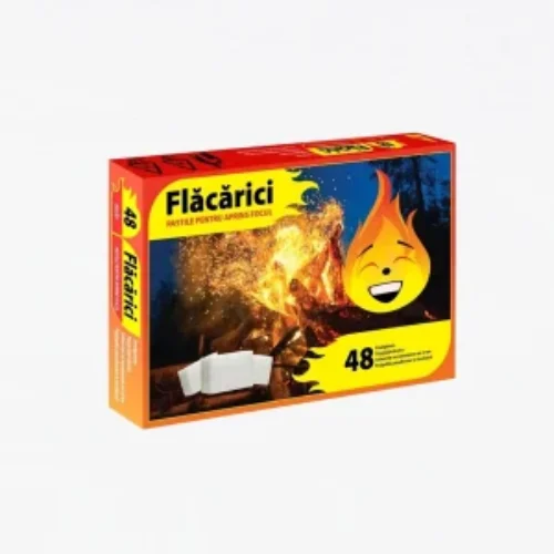 Pastile Aprins Focul Flacarici 48 Cuburi – Bax 32 Cutii