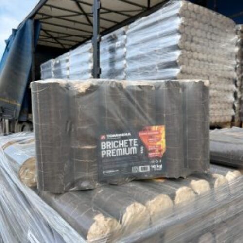 Brichete Lemn Fag Premium 10kg – Clasa A1 – Tomibena